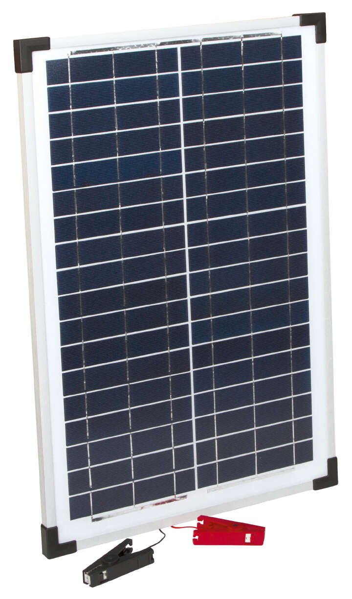 AKO Solarmodul 25W mit Croco-Anschluss
